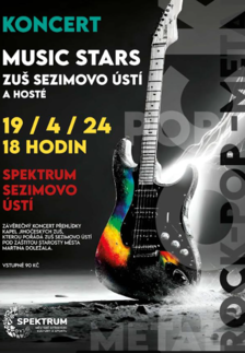 Music Stars ZUŠ Sezimovo Ústí a hosté - Městské středisko kultury a sportu Sezimovo Ústí